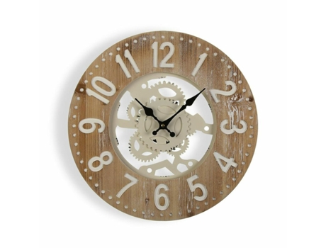 Reloj de Pared VERSA 09109 (Metal - 40 x 40 x 4.5 cm)