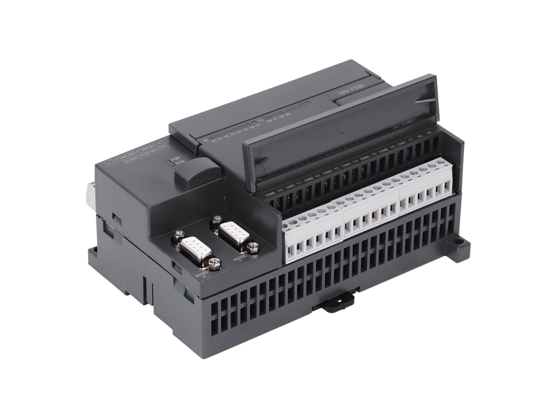 Placa De Controle Industrial Plc 12 Entradas 8 Saídas Módulo Controlador Lógico Programável Com Portas 232 485 Dc24v