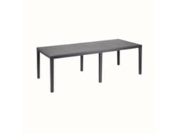 Mesa Queen Extensible IPAE-PROGARDEN Antracite (150-220x90 cm)
