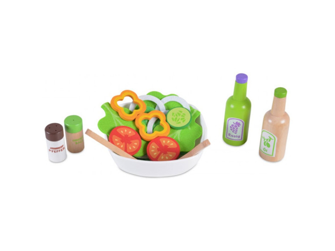 Utensilios de cocina MONI Ensalada 12 Piezas (Edad Mínima Recomendada: 18 meses)