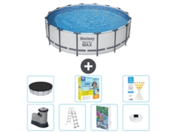 Bestway Piscina Bestway Steel Pro Max Redonda - 488x122 Cm - 8-peças S526