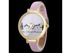 Reloj De Pulsera De Cuarzo Informal Para Mujer Con Elegante Brazalete, Conjunto En Oro Rosa Y Negro.