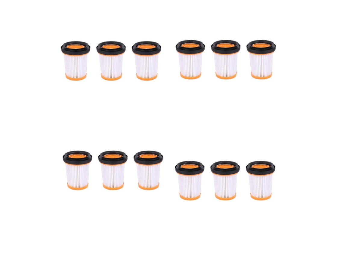 12pcs Filters For Shark Ion W1 Cordless Handheld Vacuum Wv200 Wv201 Wv205 Parts