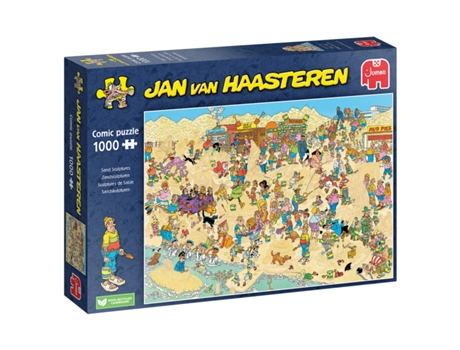Puzzle Jan van Haasteren Sand Sculptures 1000pcs rompecabezas 1000 pieza(s) Humor