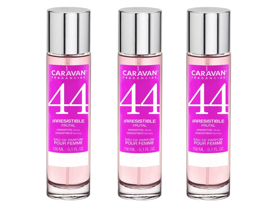 3x Perfume de Mujer Nº44 150ml CARAVAN