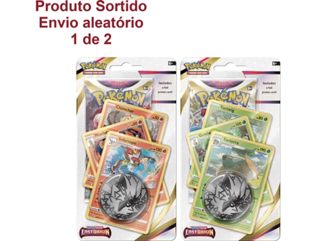 Juego de Cartas POKEMON Pkm Sword & Shield 11 Lost Origin Premium Checklane Blister
