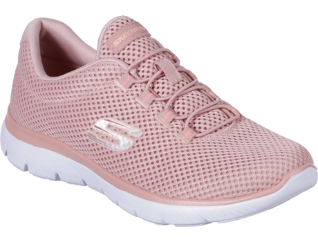 Zapatillas para Mujer SKECHERS Summits Quick Lapse Rosa para Atletismo (Talla: 39)