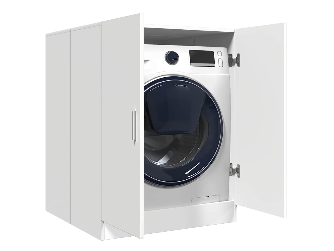 Mueble para lavadora 71x71,5x91,5 cm blanco Lovely Home