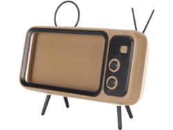 Soporte Para Teléfono Estilo Tv Retro Resistente A Los Arañazos - Decorativo Para