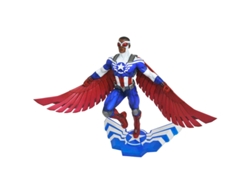 Estatua de Sam Wilson del Capitán América de Marvel Diorama 25 cm B.active