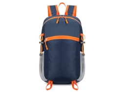 Mochila de senderismo para actividades al aire libre, fabricada en poliéster impermeable y ligero, azul oscuro, Hexinyigjly