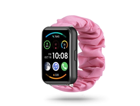 Correa Huawei Watch Fit 2 Pulsera Scrunchie Rosa