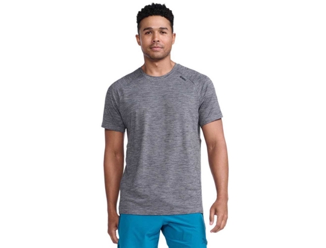 Camiseta de Hombre para Running 2XU Motion Gris (M)
