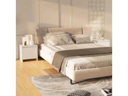 Mesitas de Noche LOVELY HOME Mesinha 2 Pcs 45X34X44,5 Cm Aglomerado Branco