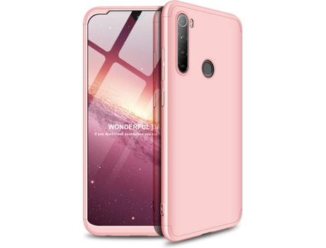 Carcasa Xiaomi Redmi Note 8 Slim armor 360º Rosa