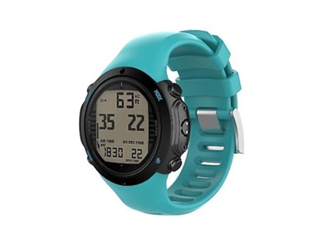 Correa de silicona para reloj inteligente Suunto D6i, color azul cielo VENISYMLIS