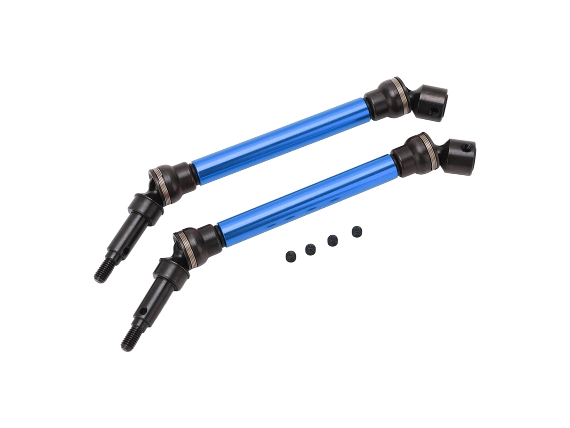 Eje De Transmisión Cvd Delantero Y Trasero Para Piezas De Mejora Del Coche Rc Arrma 1/8 Kraton 4s, Color Azul Oscuro