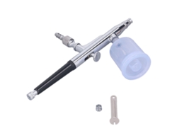 Kit De Cepillo Aéreo De 10 L, Boquilla Ajustable De 30 Mpa, Pistola Pulverizadora De Acero Inoxidable De 0,2-0,3 Mm