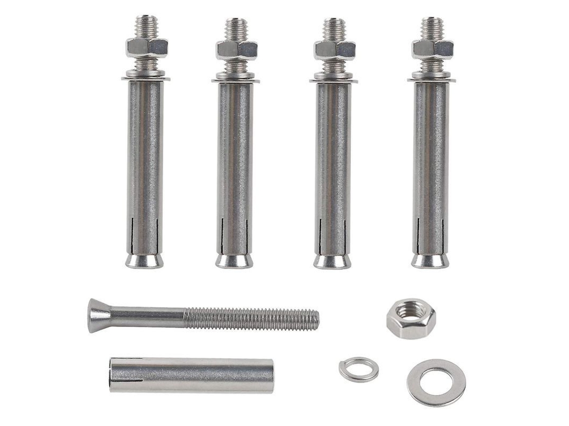 2026altiro-pernos De Expansión Hexagonales M8x60mm De Acero Inoxidable 304 Para Fijación En Hormigón, 6 Unidades
