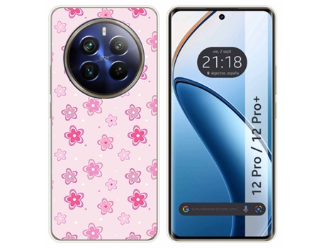 Funda Diseño Flores para Realme 12 Pro 5G / 12 Pro Plus 5G TUMUNDOSMARTPHONE Silicona Multicolor