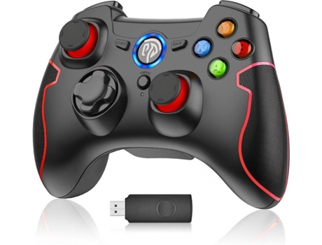 Mando PS3 ALIN357-2 Rojo (Inalámbrico)