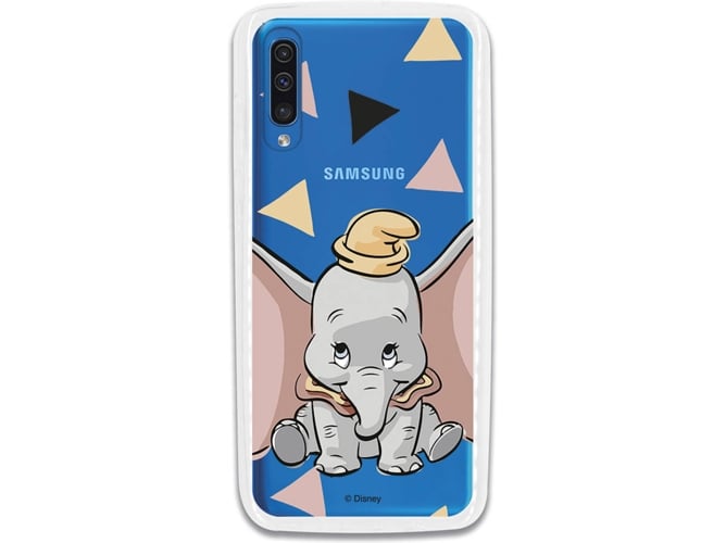 Carcasa Samsung Galaxy A70 DISNEY Dumbo Gris