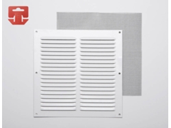 Rejilla Antimosquitos 0.6 Aluminio FEPRE Lacado Blanco 200X200Mm (G)