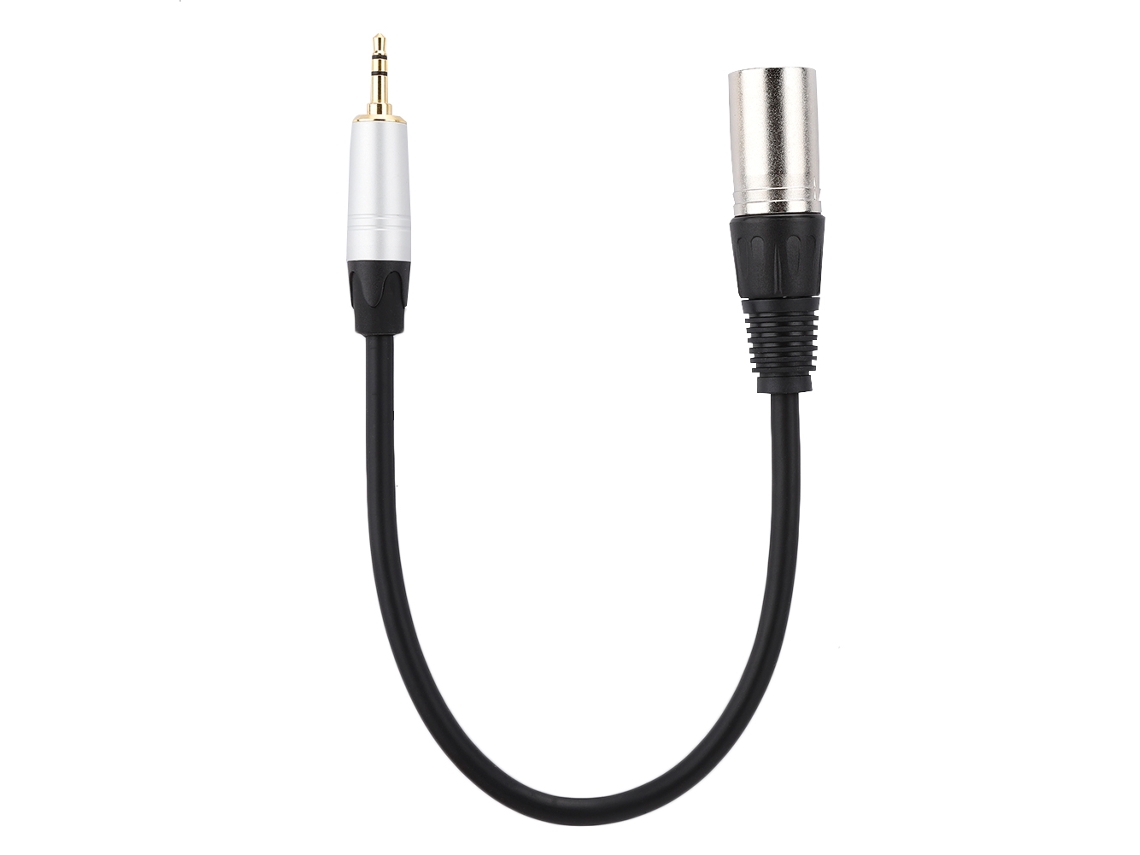 Cable Adaptador De 3,5 Mm Macho A Xlr Macho, Convertidor De Audio, Transmisión Estéreo, 0,3 M