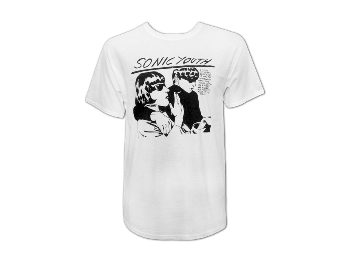 Sonic Youth Sonic Youth White Goo T-shirt Rockinstone Unisex Adults Best Sellers Size:l
