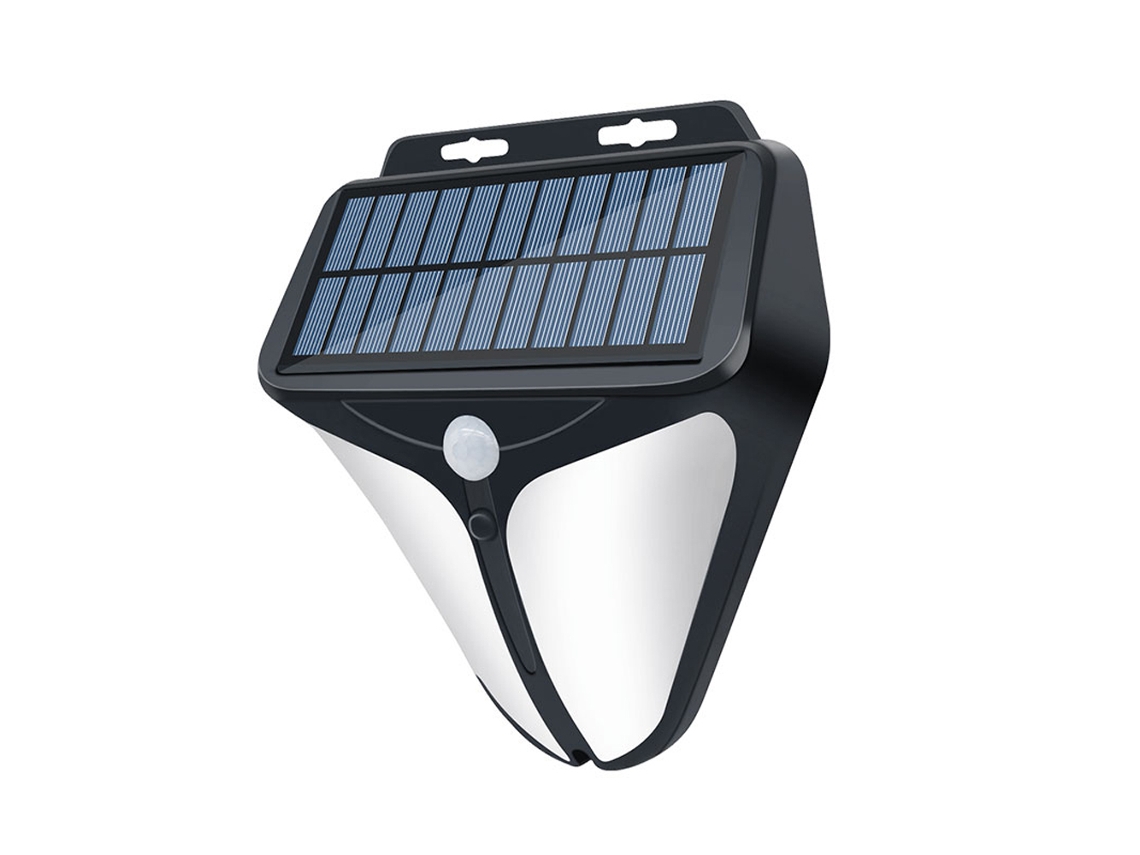 Luces De Advertencia Solares Con Alarma, 129 Db, Sensor De Movimiento Infrarrojo, Montaje En Pared Ip65, 4 Modos.
