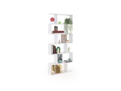 Estantería de diseño escalonado vertical 192 cm Zoe High Blanco Brillo 80 x 192 x 24 cm