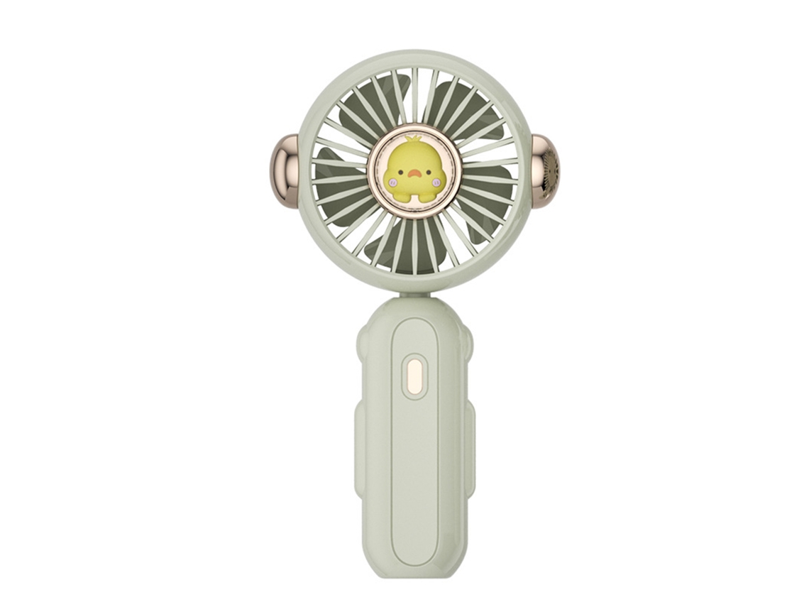 Ventilador vertical para estufa de 6 aspas - Plateado