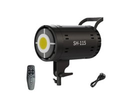 Luz LED para fotografía, luz solar de 100 W, brillo ajustable, nuevo foco OEM de 115 W