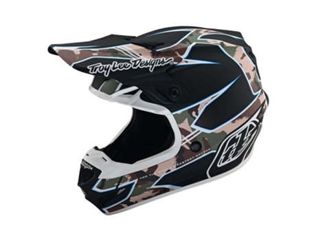 Casco para niños TROY LEE DESIGNS SE4 Polyacrylite W/MIPS Matrix M (57/58 cm)