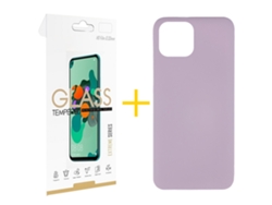 Conjunto de Protector de Pantalla para iPhone 16 Plus GANDY Morado (1un)