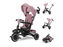 Triciclo De Plegado Compacto Freccia Con Asiento Giratorio 360° Hasta 25 Kg De Lorelli - Pink