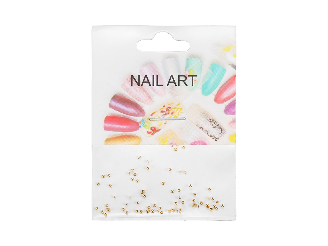 Kkml-50 Piezas/Bolsa Parche de Manicura con Pin Metálico para Decoración de Uñas (11)