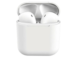 Auriculares Bluetooth True Wireless QIANAO Touch I12 (In Ear - Micrófono - Blanco)