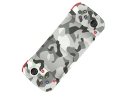 Mando Inalámbrico expandible ECELEN adecuado para juegos de teléfonos Android iOS joystick expandible (camuflaje)