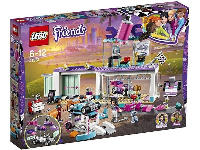 LEGO Friends: Taller creativo tuneo 41351 (Edad Mínima: 6 - 413 Piezas)