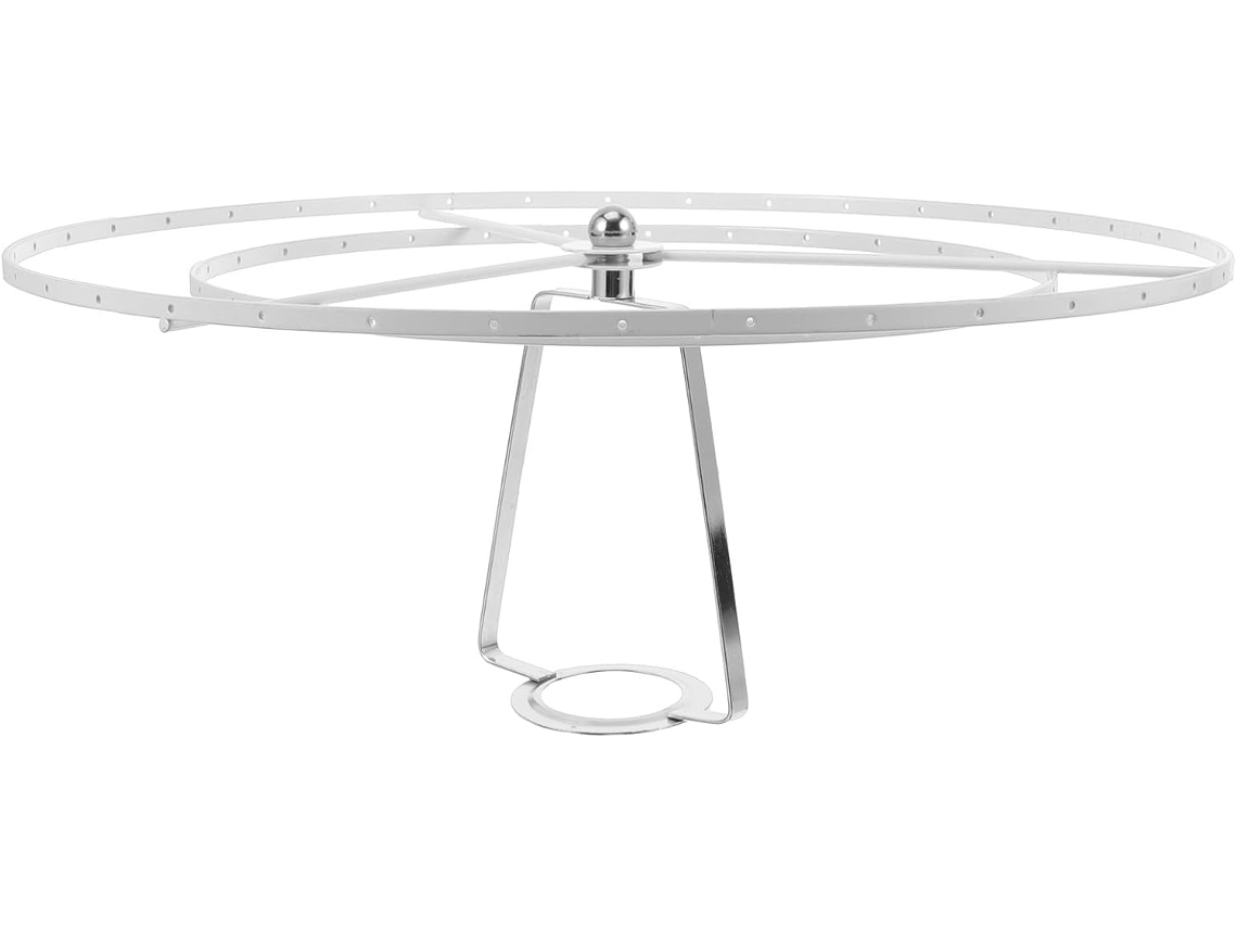 Soporte Metálico Colgante Para Lámparas De Escritorio Y Luces De Interior Compatibles.