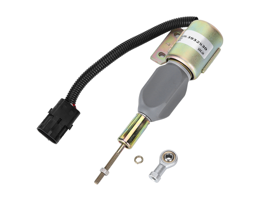 2026velora-valvula Solenoide De Apagado De Motor 24v 3932530 Sa-4756-24 Para Cummins 4bt 6bt5
