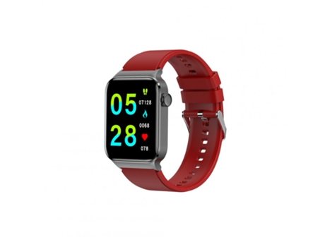 Smartwatch T50 Pantalla táctil completa Soporte Bluetooth Llamada Monitoreo de oxígeno en sangre Dafit Correa roja