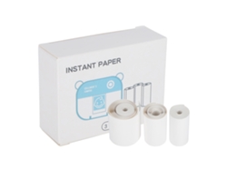 3 Rollos Papel Termico Para Recibos 57x30mm Accesorios De Impresion Para Impresora Pequena Hogar Oficina