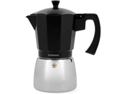 Cafetera BIDASOA Tribeca (9 Tazas - Negro)