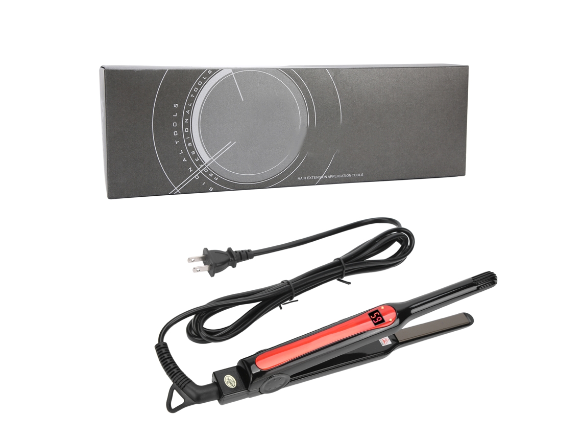 Plancha De Pelo Rectificadora Y Rizadora Con Iones Negativos, Ajustable En Temperatura, Profesional