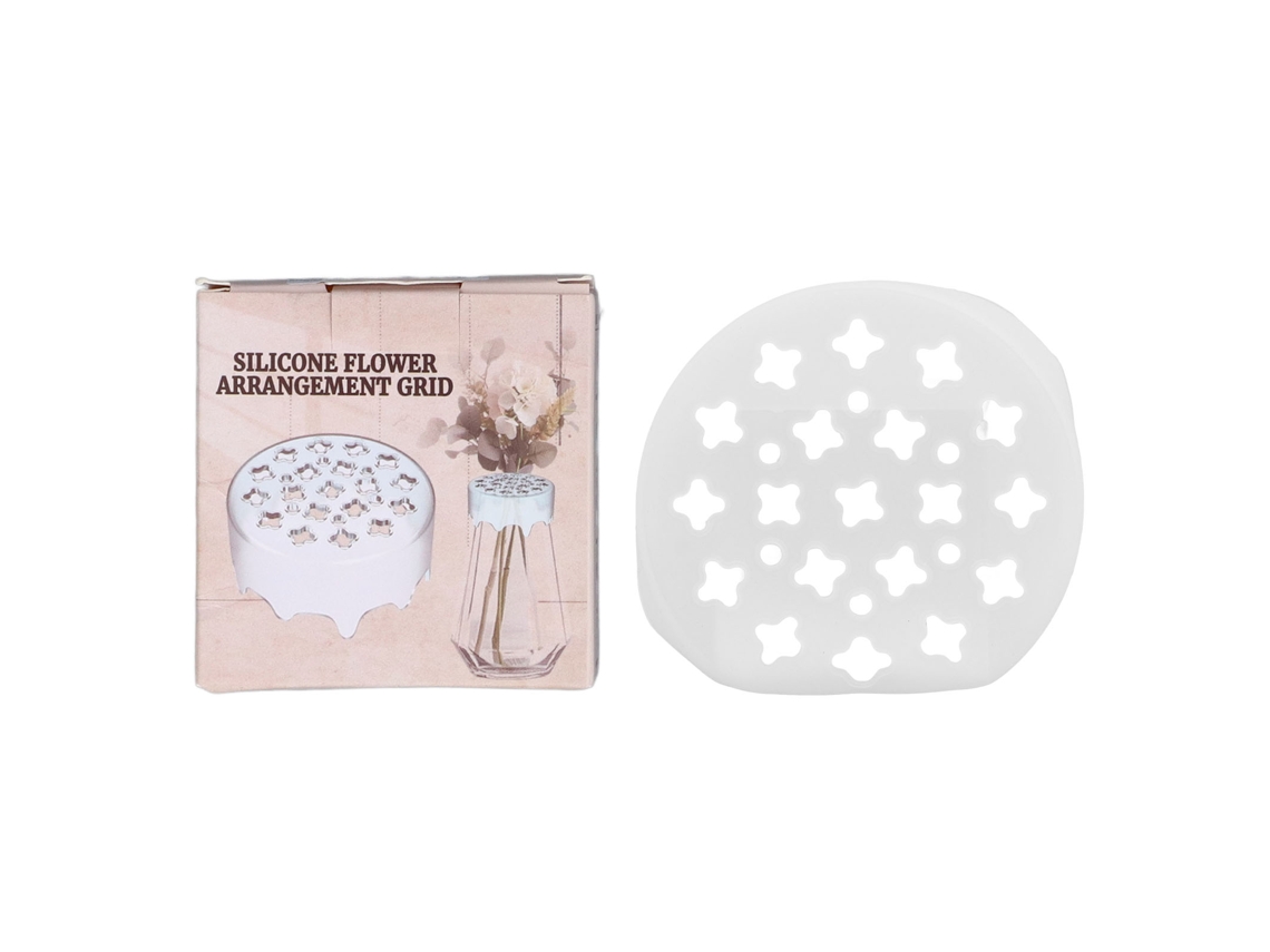 Rejilla De Arreglo Floral De Silicona Transparente Portador Espiral Para Tallos De Ikebana Florero Hogar