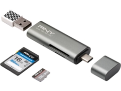 Lector de Tarjetas PNY R-TC-UA-3N1E01-RB
