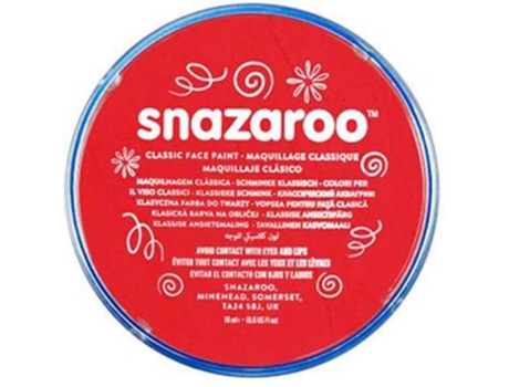 Pintura Facial SNAZAROO Vermelho (18 ml)