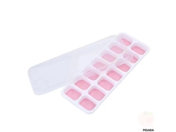 (rosa) Molde De Silicona Para Cubitos De Hielo, 14 Compartimentos, Duradero Y No Tóxico, Adecuado Para Bares.